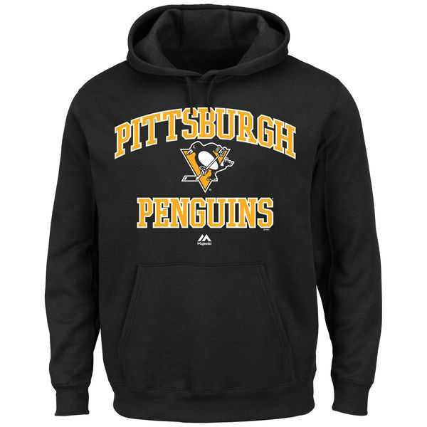 Men's Pittsburgh Penguins Majestic Heart x26 Soul Hoodie - Black,We sell and wholesale Men's Pittsburgh Penguins Majestic Heart x26 Soul Hoodie - Black on line form chian!
